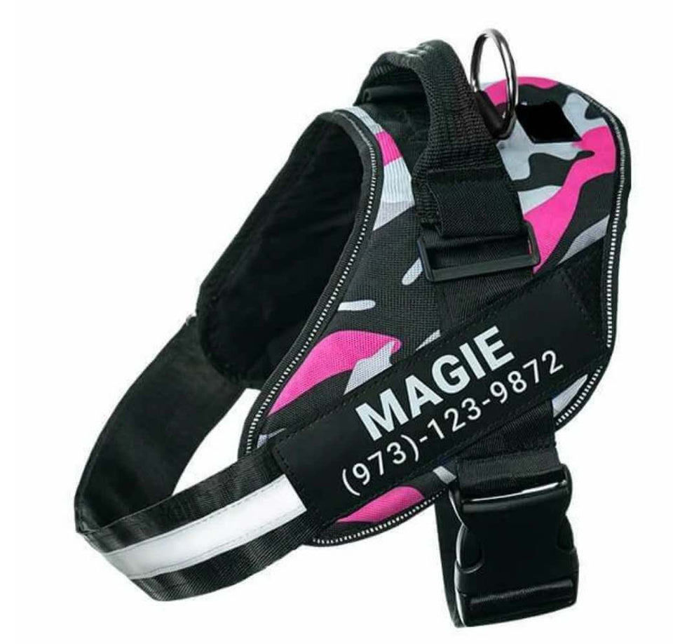 Dog Harness Personalized No Pull