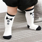 1 Pair Unisex Lovely Cute Cartoon Fox Kids baby Socks Knee Girl