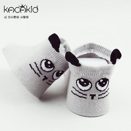 New Arrival Newborn Socks Cartoon 100% Cotton Baby