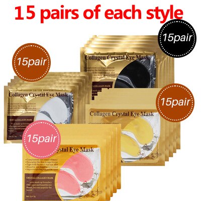 24K Gold Eye Masks 60pcs Collagen Eye Mask