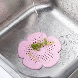 FUNBAKY Flower Star Mesh Kitchen Silicone Sink Strainer Colander Bathroom Kitchen Accesories Gadgets