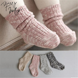 Baby Socks New Lovely Soft Newborn Toddler Infant Kids Girls Boys  Non Slip Socks 0~24 Months Fashion