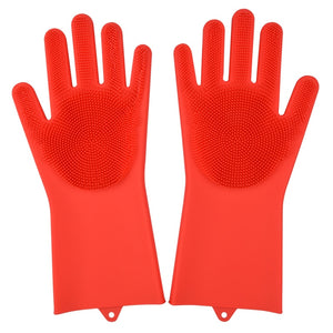 Kitchen Silicone Cleaning Gloves