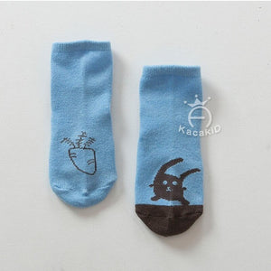 New Arrival Newborn Socks Cartoon 100% Cotton Baby