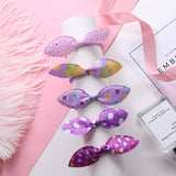 New 5PCS/Lot Fashion Rabbit Elastic Hair Bands Hair Accessories For Girls Cute Ponytail Holder Rubber Bands Children Scrunchies