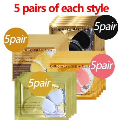 24K Gold Eye Masks 60pcs Collagen Eye Mask