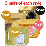 24K Gold Eye Masks 60pcs Collagen Eye Mask