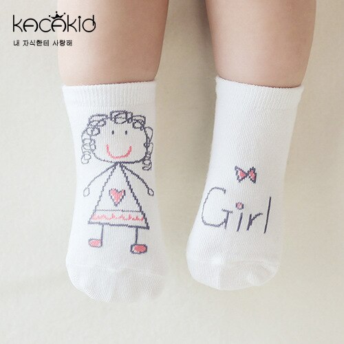 New Arrival Newborn Socks Cartoon 100% Cotton Baby