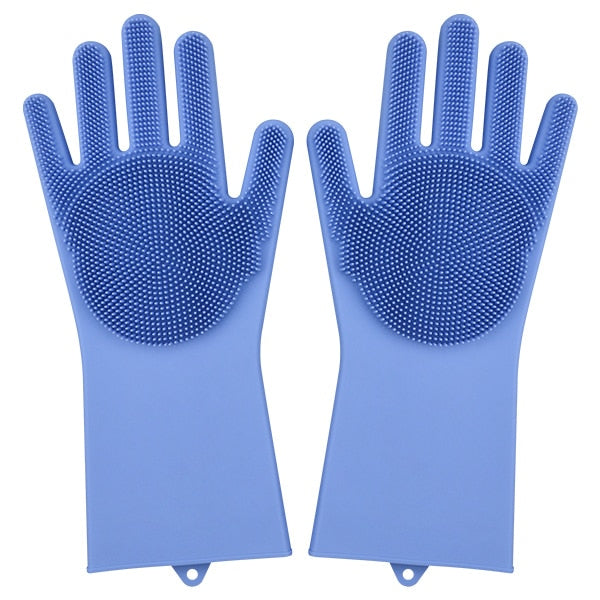 Kitchen Silicone Cleaning Gloves