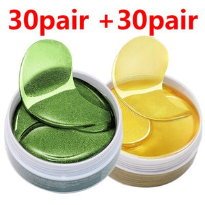 60pcs Crystal Collagen Eye Mask Gel Eye Patches for Eyes