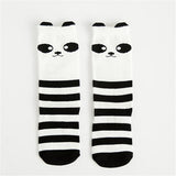 1 Pair Unisex Lovely Cute Cartoon Fox Kids baby Socks Knee Girl