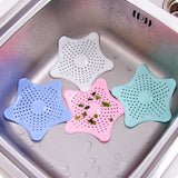 FUNBAKY Flower Star Mesh Kitchen Silicone Sink Strainer Colander Bathroom Kitchen Accesories Gadgets