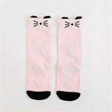 1 Pair Unisex Lovely Cute Cartoon Fox Kids baby Socks Knee Girl