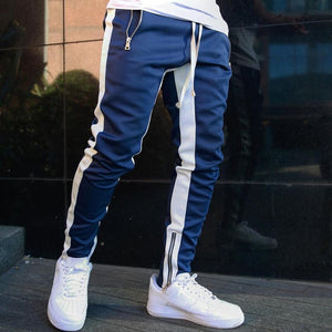 Mens Joggers Casual Pants Fitness Trousers Black Gyms Jogger Track Pants