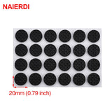 NAIERDI 1-24PCS Self Adhesive Furniture Leg Feet Table Protector Hardware