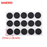 NAIERDI 1-24PCS Self Adhesive Furniture Leg Feet Table Protector Hardware