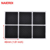 NAIERDI 1-24PCS Self Adhesive Furniture Leg Feet Table Protector Hardware
