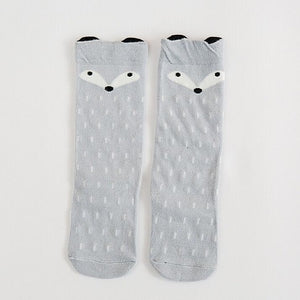 Cartoon Cute Kids Socks Bear