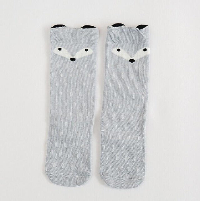 Cartoon Cute Kids Socks Bear