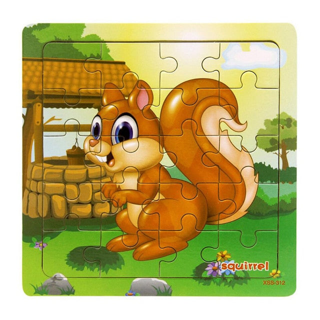 Hot Sale 9/20 Slice Small Piece Puzzle Toy